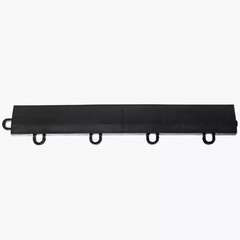 Smooth Black 12 In. X 1.75 In. X 0.5 In. Modular Edge Kit Female (22 Piece, Incl