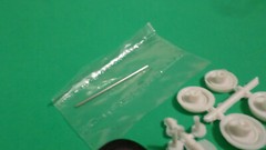 MPC 1/25 67 1967 GTO Pontiac PMC chrome ralley rim wheel Goodyear tire axle hubs