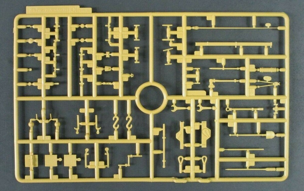 Tristar 1/35 Scale Panzerkampfwagen IV Ausf C Parts Tree D from Kit No. 35017