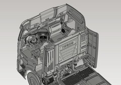 Italeri 1/24 Scale Iveco S-Way Plastic Model Kit IT3963