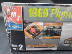 🔥😎AMT ERTL 1969 Plymouth GTX 440 Street Custom 1:25 Model Kit Muscle 31930😎🔥