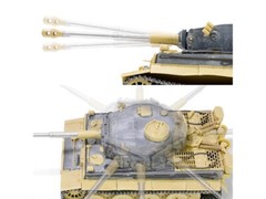 SKILL 4 MODEL KIT GERMAN TIGER I HEAVY TANK 1/32 DIECAST BY METAL PROUD 962043
