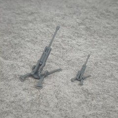 1/350 1/700 M777 Lightweight Towed Howitzer Static Unpainted Model 3d Printed