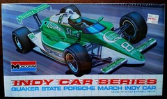 MONOGRAM 2913 QUAKER STATE #8 PORSCHE 1990 MARCH INDY CAR 1:24 model kit
