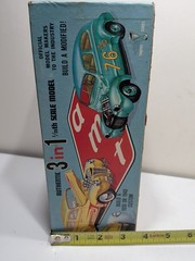✨VINTAGE✨ AMT 1939 1940 Ford Coupe Model Kit BOX ONLY 1/25 3in1
