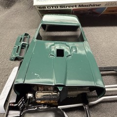 Monogram ’68 GTO Street Machine Model 1/24 Pontiac Started 2208 Goat Muscle Car