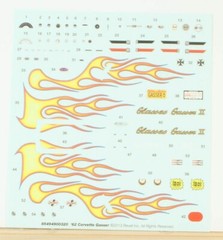 Model kit Decal Sheet Glasses Gasser 2 unused P43