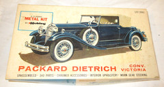 Hubley Metal Kit Packard Dietrich Convertible Victoria, #4863- Open Box