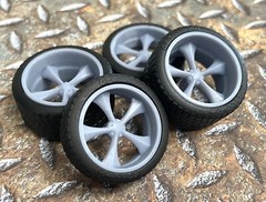 1/24 Scale: Resin 21/20 Scale Inch “Boyd’s Junkyard Dog” Model Wheels. 1/25;3D