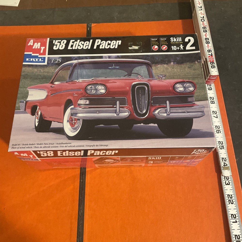 New & Sealed AMT ’58 Edsel Pacer 30032 Model Kit