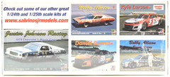 Salvino JR Models “Busch” Cale Yarbororough 1979 Monte Carlo 1/25 Model Car Kit