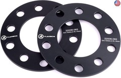 VLAOSCHI Black Forged 5×108 5×110 Wheel Spacers 1/4 Inch (6mm) Compatible with