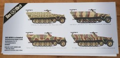 Sd.Kfz. 251/1 Ausf.D Das Werk 1/16 DW16005 New Open Box