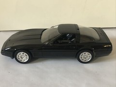 1992 Chevrolet Corvette ZR1 Dealer Promo Car BLACK 1:25 AMT / ERTL #6566