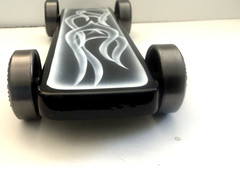 Stunning Pinewood Derby Car! Ultra Fast with Serious Trophy Potential !!