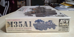 AFV Club M35A1 Quad .50 Gun Truck Model Kit US Army #AF35034 NEW SEALED NIB 1:35