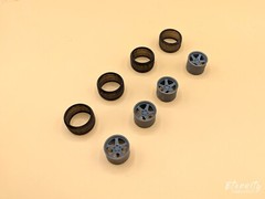 1/24 19 inch Eternity Demon Wheels 3D print US SELLER!