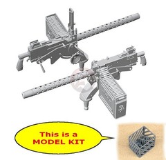 Rado 1/35 M1919 Browning .30 Cal MG on E6160 Mount WWII (2 variants) RDM35S91