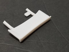 67 Shelby GT350 TRUNK LID from AMT 1:25 Model Kit 1967 Ford Mustang