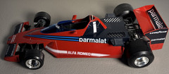 Burago Brabham Parmalat BT46 Alfa Romeo Model F1 Racing Car Built 1/14