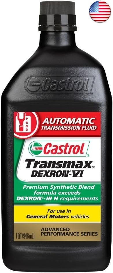 Castrol Transmax Dexron VI Mercon LV Automatic Transmission Fluid, 1 Quart,