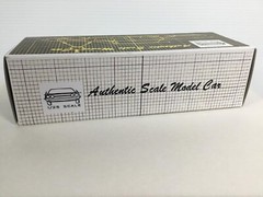New 1963 Chevy Impala Promo Model REPLICA BOX ONLY..NO CAR Black