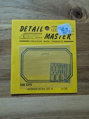 Detail Master – DM 2050, Flex Fan Kit 17″, 1/24, NEW Photo Etched Metal