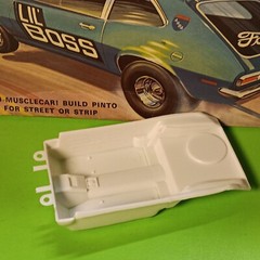 AMT LiL’ BOSS 72 1972 Ford Pinto Runabout 1/25 Interior Tub Same As Stock