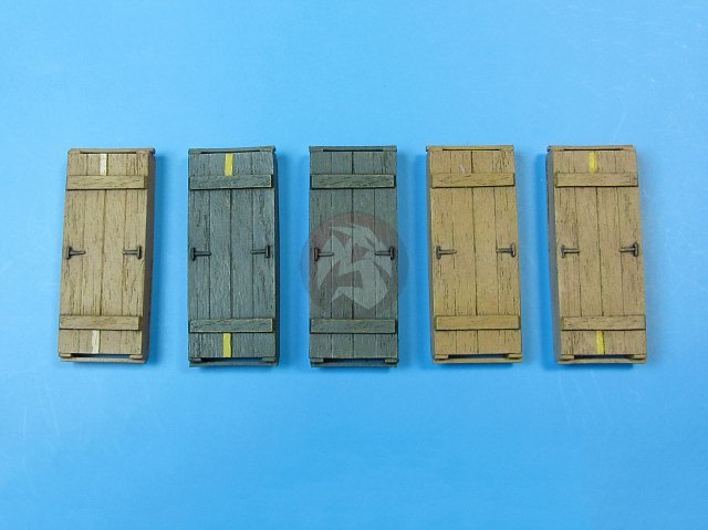 Eureka XXL 1/35 Wooden 8.8cm Tank Ammo Crates Tiger I E KwK.36 (5 boxes) E-005