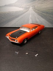 Revell 1970 Ford Torino Cobra Jet 1:25 EXTREMELY Well Built Kit (RD DESCRIPTION)