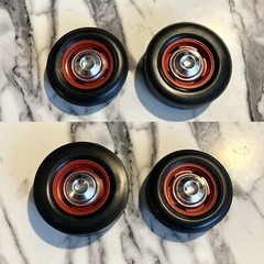 1:12 Copo Camaro Wheel Faces And Caps. Wheels Only
