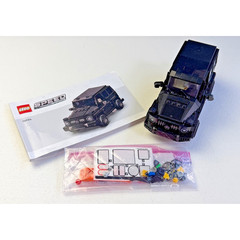 LEGO Speed Champions Mercedes-Benz 63 G Class SUV 76924 Black G-Wagon Car Model
