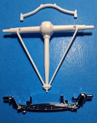 30 FORD WOODY STREET ROD – STOCK SUSPENSION – REVELL – MODEL CAR KIT PARTS LOT
