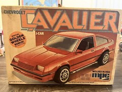 1982Chevy Cavalier Model Kit 1/25, By MPC.