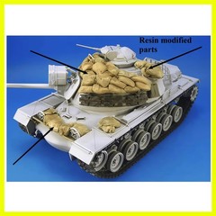 1/35 Cast Resin Model, Scene Model Making Tank Parts Modification Parts Gk, U…