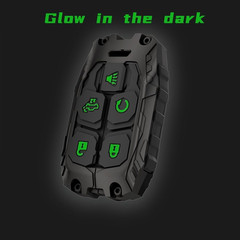 Heavy Key Fob Cover Case Protector for GMC, Keychain, Accessories for 2023 2022