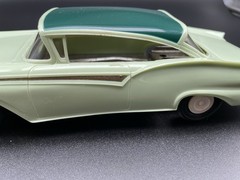 1957 Ford Fairlane 500 Promo AMT 133 Two-Tone Green W/ Original Box + Paper