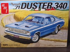 🌟 Rear End & Suspension 1971 Duster 1:25 Scale 1000s Model Car Parts 4 Sale.