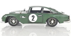 1963 Aston Martin DB5 James Bond’s Metal Toy Car Scale Model 13.5″ Auto Decor