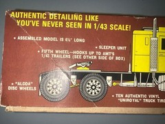 AMT TnT 1/43 Peterbilt 359 Conventional Truck Model #T700-New-Sealed Inside