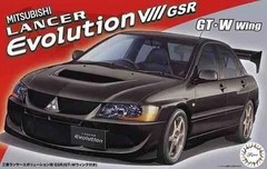 Fujimi ID-322 Mitsubishi Lancer Evolution VIII GSR (w/GT-W Wing) 47874 1/24