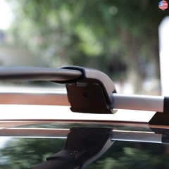 Titopena Roof Rack Cross Bars fit for SRX 2010-2015 Aluminum Top Rails Carrier