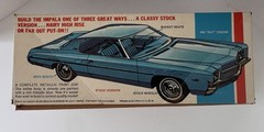 Rare! MPC ‘72 Chevy 454 1/25th Scale Model Kit No 1-7203-250 Open Box Bag Sealed