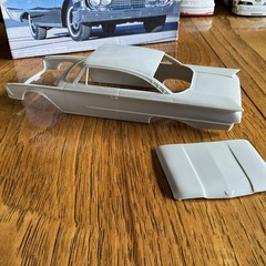 AMT 1960 Ford Starliner Model Car INCOMPLETE For PARTS