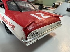 AMT 1960 Ford Starliner NASCAR Joe Weatherly Built From Kit# 32973 1/25 Scale