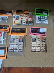 Prestons Car Parts – #9 – 1:24 Scale – Assorted License Plate Decals – NOS