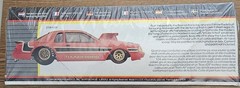 Monogram Red Hot Pro Street T-Bird Complete Kit #2738 1/24 Factory Sealed Rare