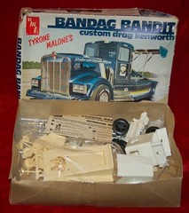 VINTAGE AMT Tyrone Malone’s Kenworth Bandag Bandit Truck Made in USA AS IS!