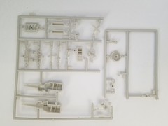 1958 Edsel Pacer 361 V8 ENGINE / TRANSMISSION from AMT 1:25 Model Kit 58 E400