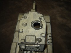 Built 3A Poanny Tank 6-3/4 inches long Well Built & Painted Excellent Cond Nice